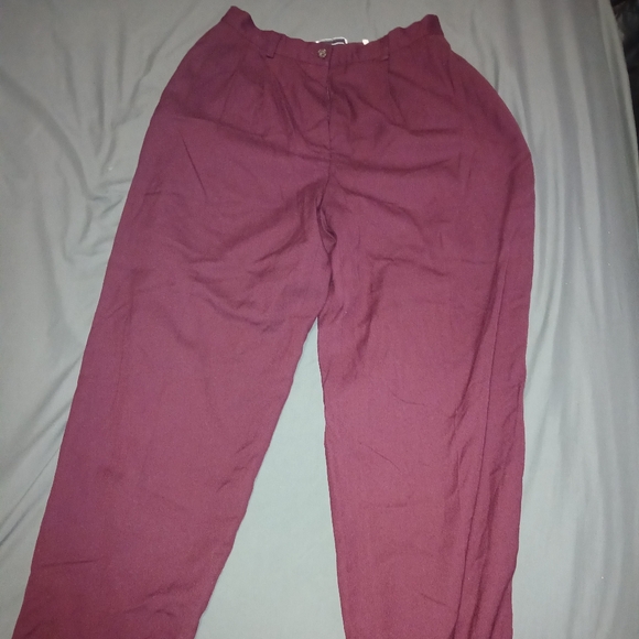 Red russ dress pants - Picture 3 of 3